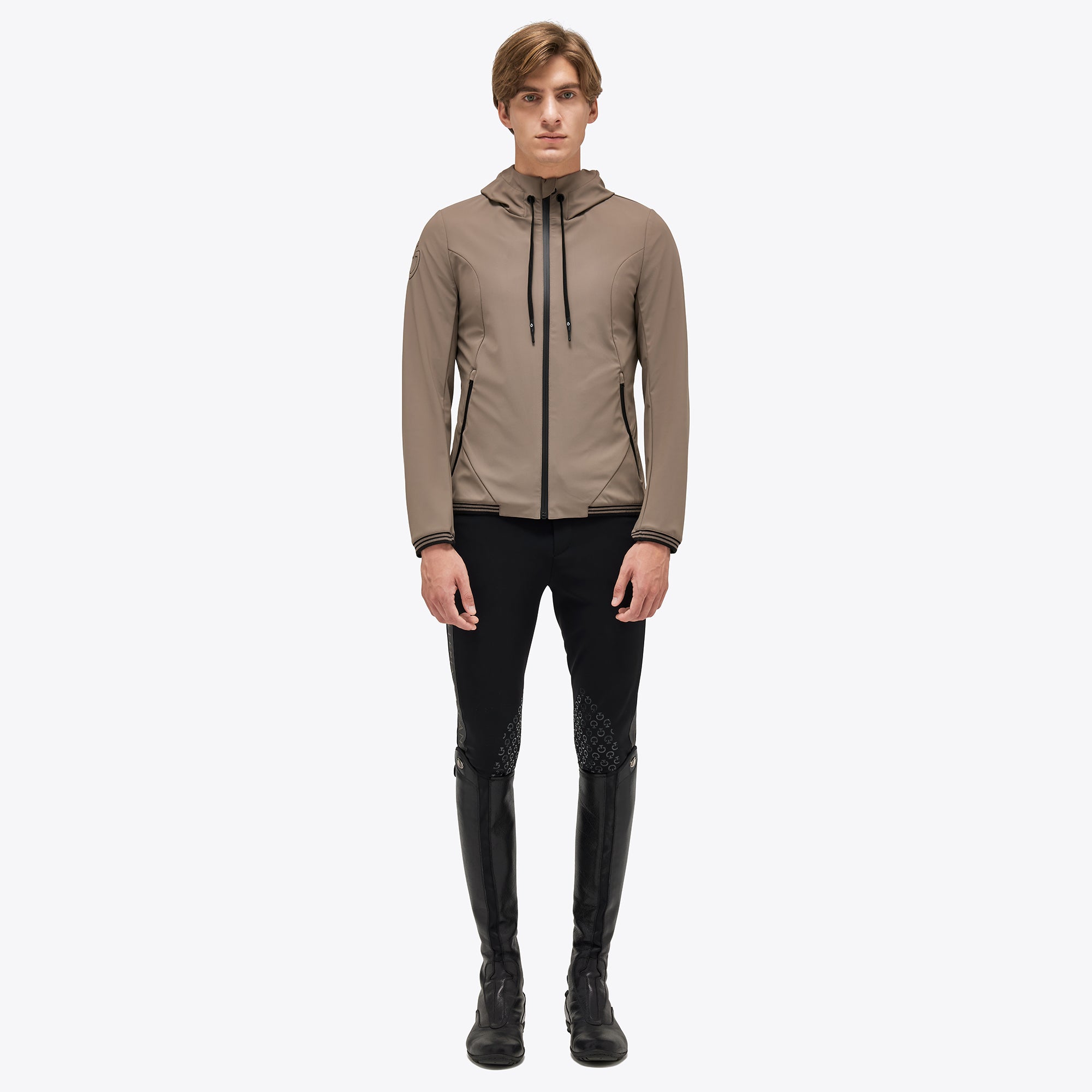 Cavalleria Toscana Mens Full Zip Hooded Softshell - Espayo Equestrian