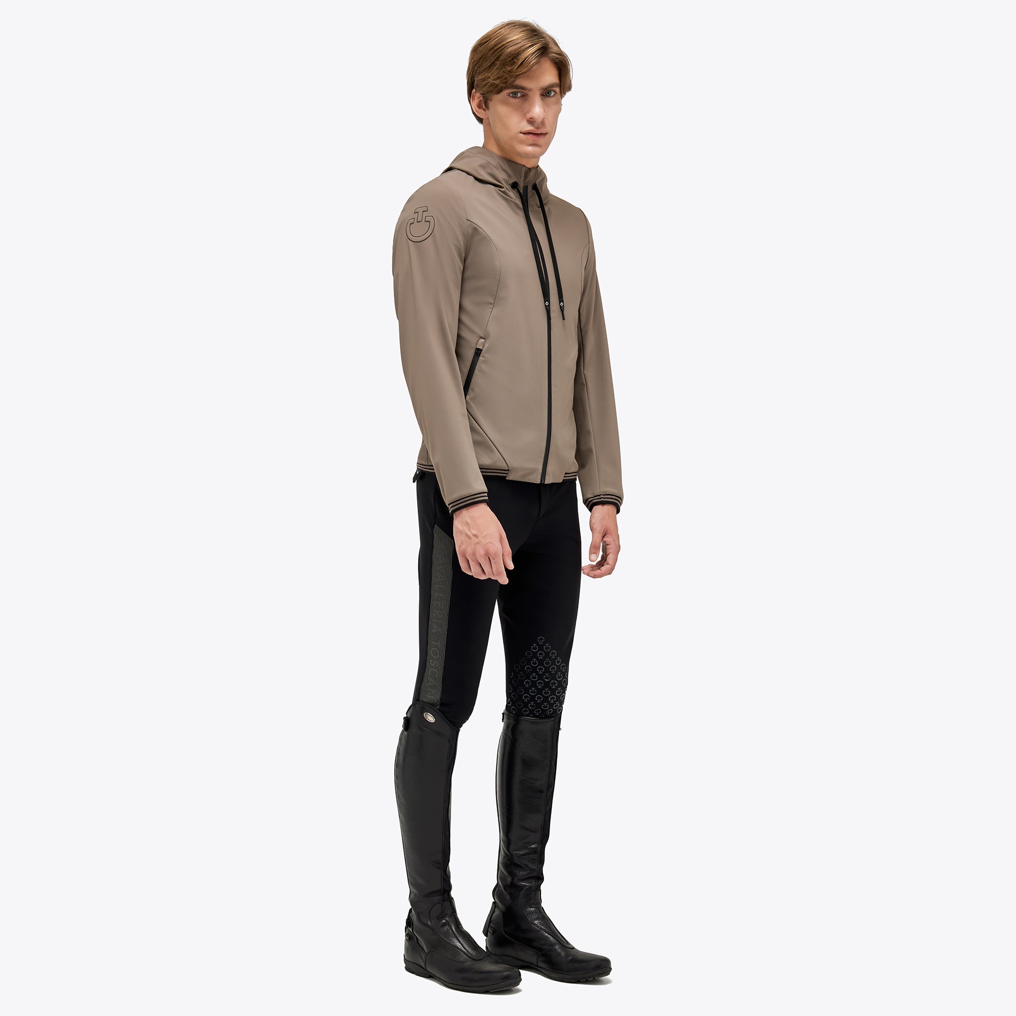 Cavalleria Toscana Mens Full Zip Hooded Softshell - Espayo Equestrian