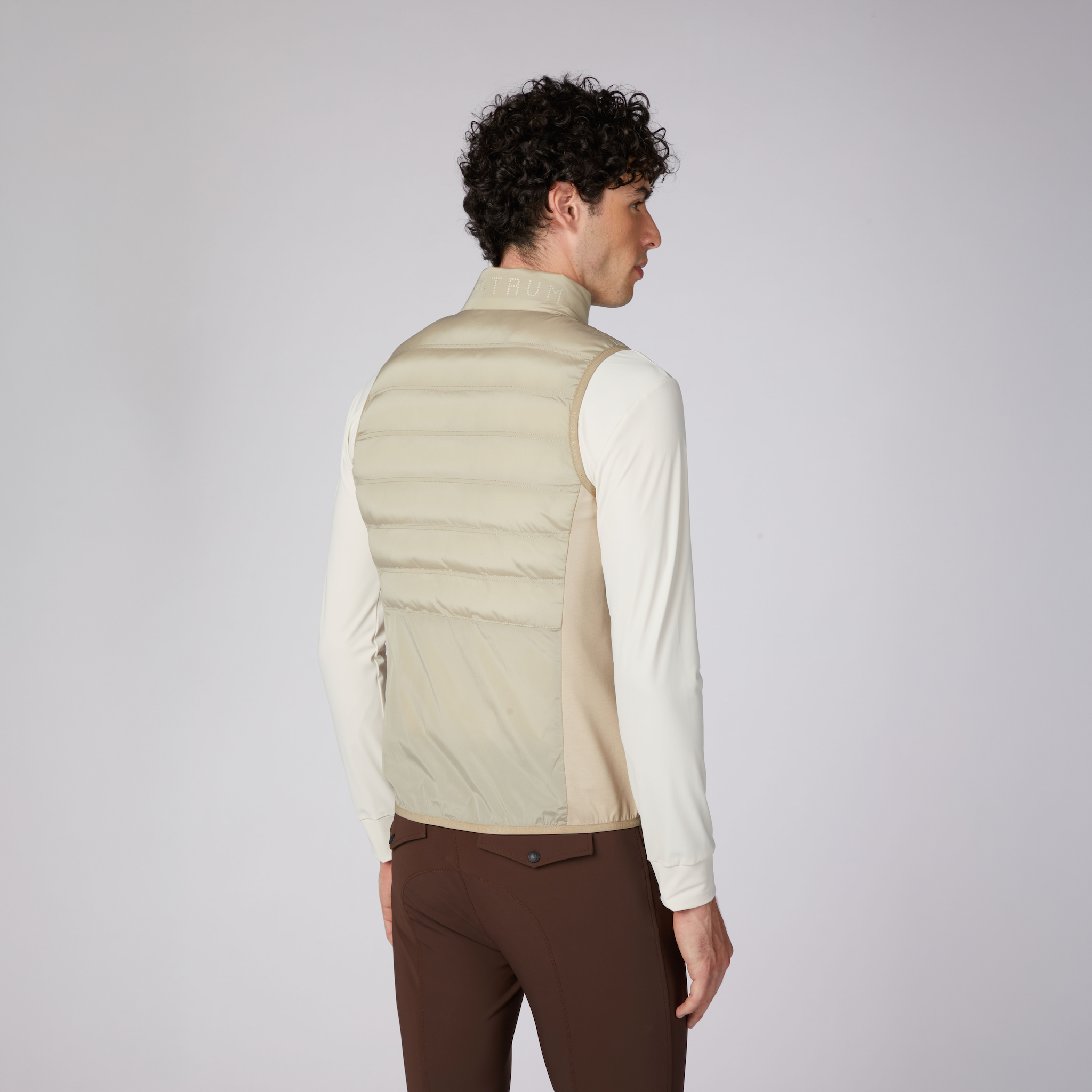 Vestrum men's Liverpool vest, stylish gilet with quilted design and high collar, perfect for casual or outdoor wear.