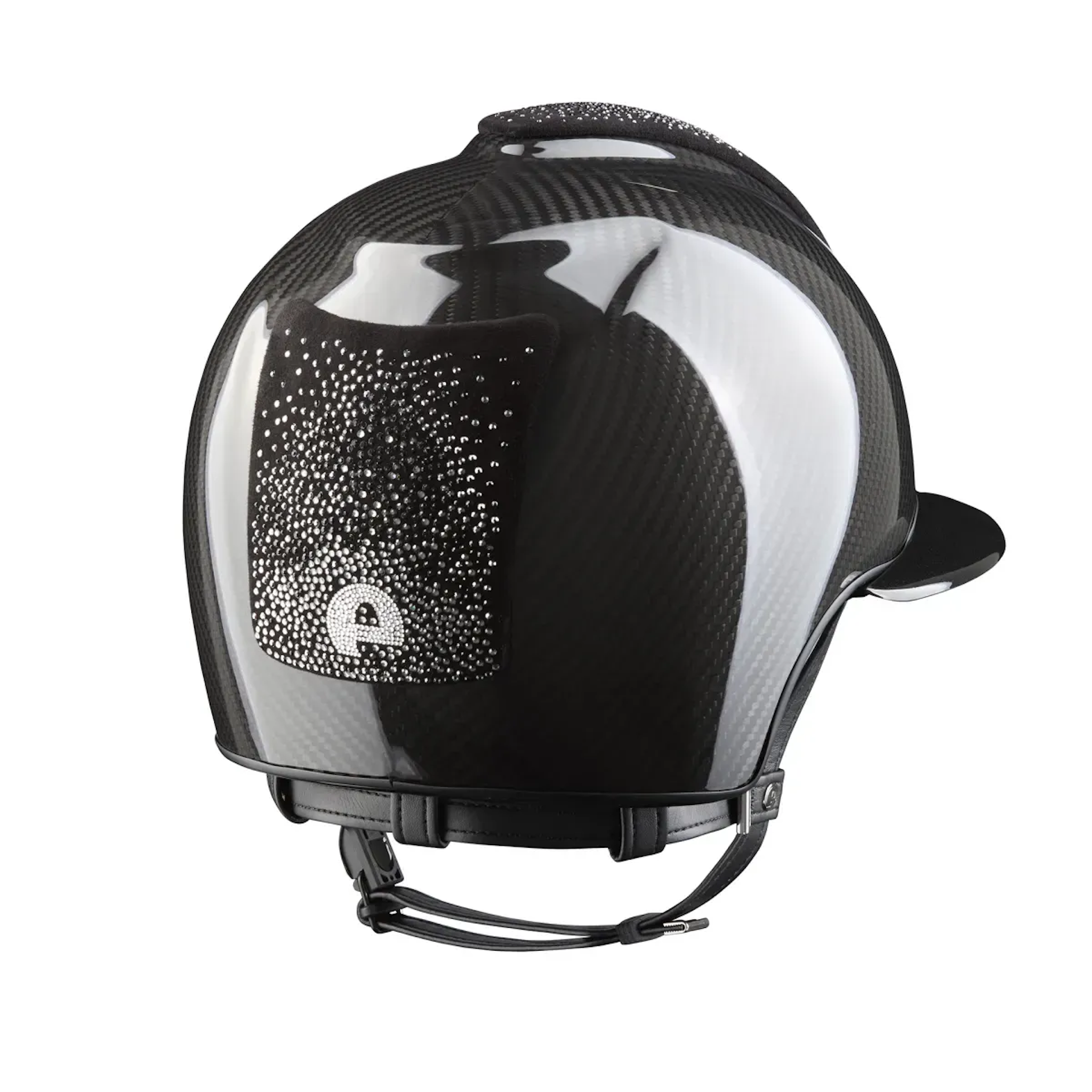 KEP Carbon Shine Polo Riding Helmet with 3 Nebula Inserts - Espayo Equestrian
