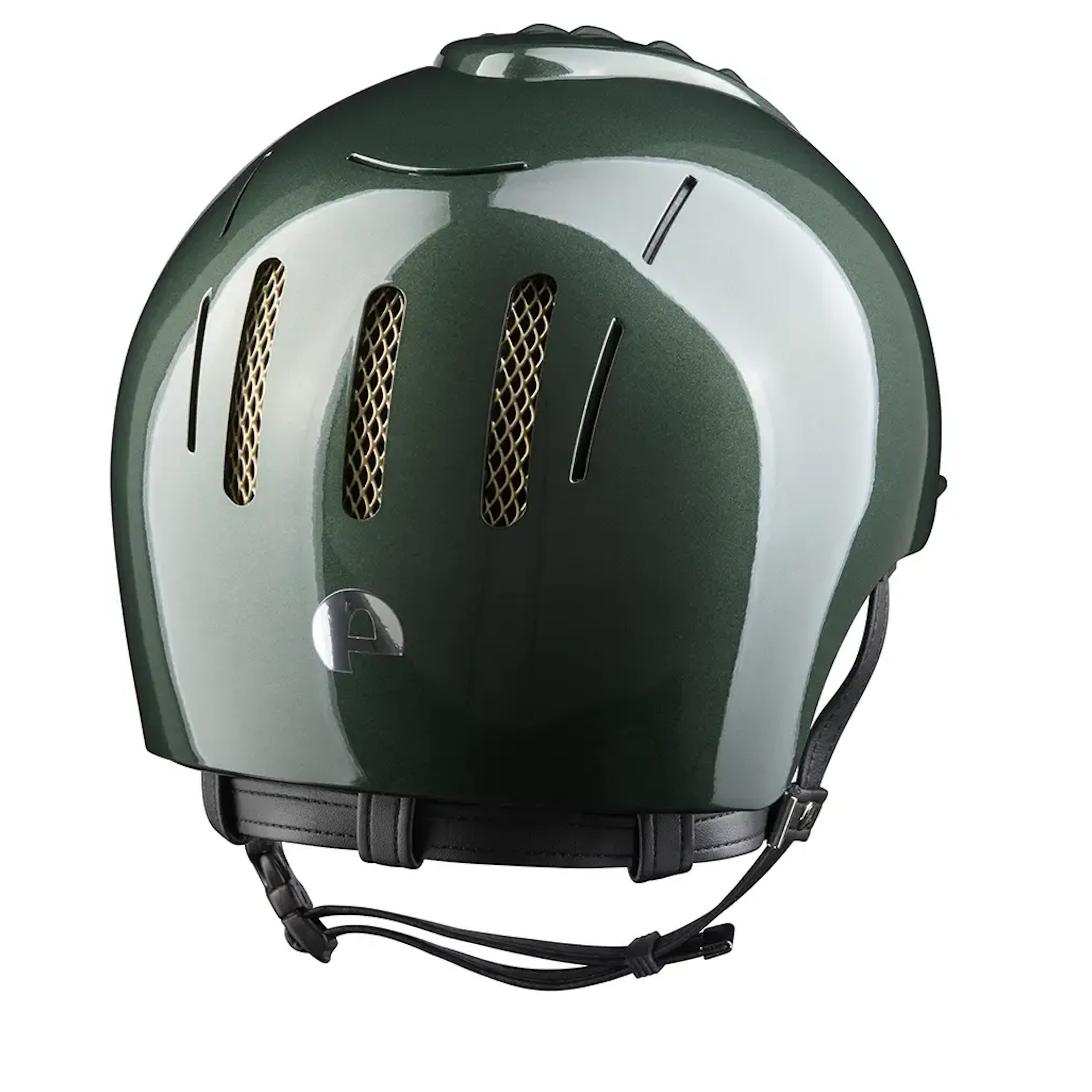 KEP Endurance Shine horse riding helmet in musk color, designed for horse ball and driving riding activities.