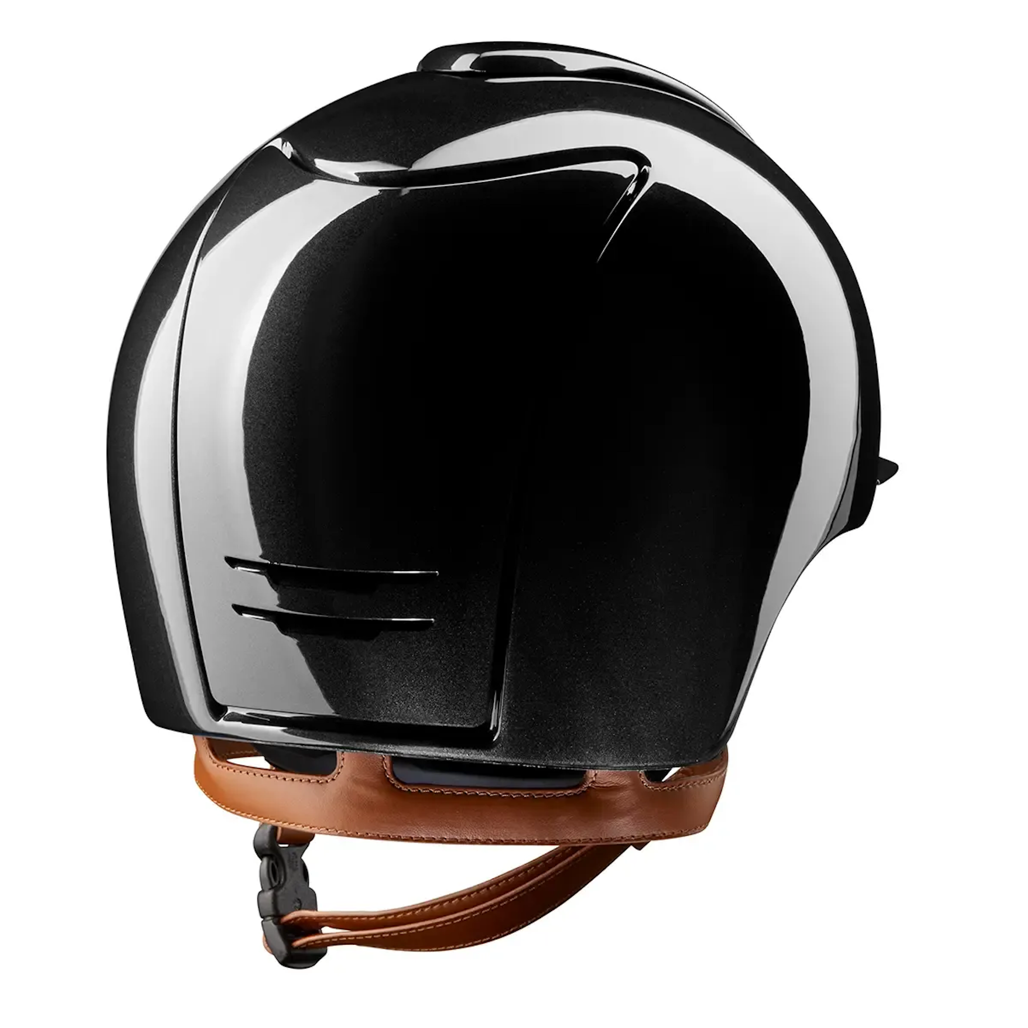 KEP Cromo 2.0 Shine Riding Helmet with Beige Chinstrap - Espayo Equestrian
