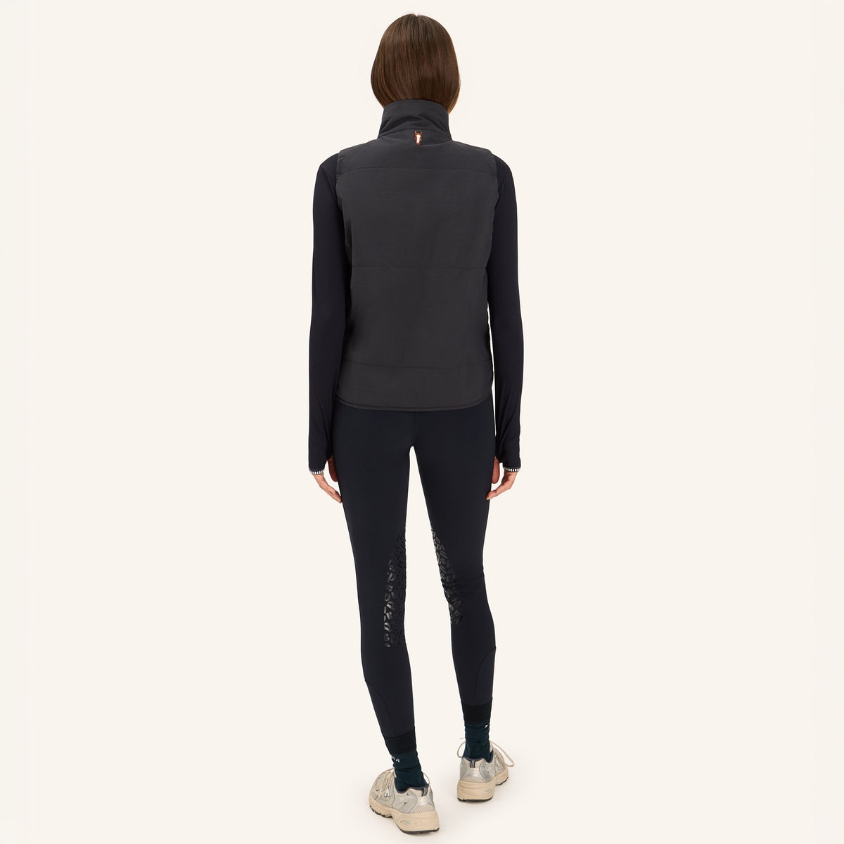Dada Sport Ladies Mistral Vest in navy, back view