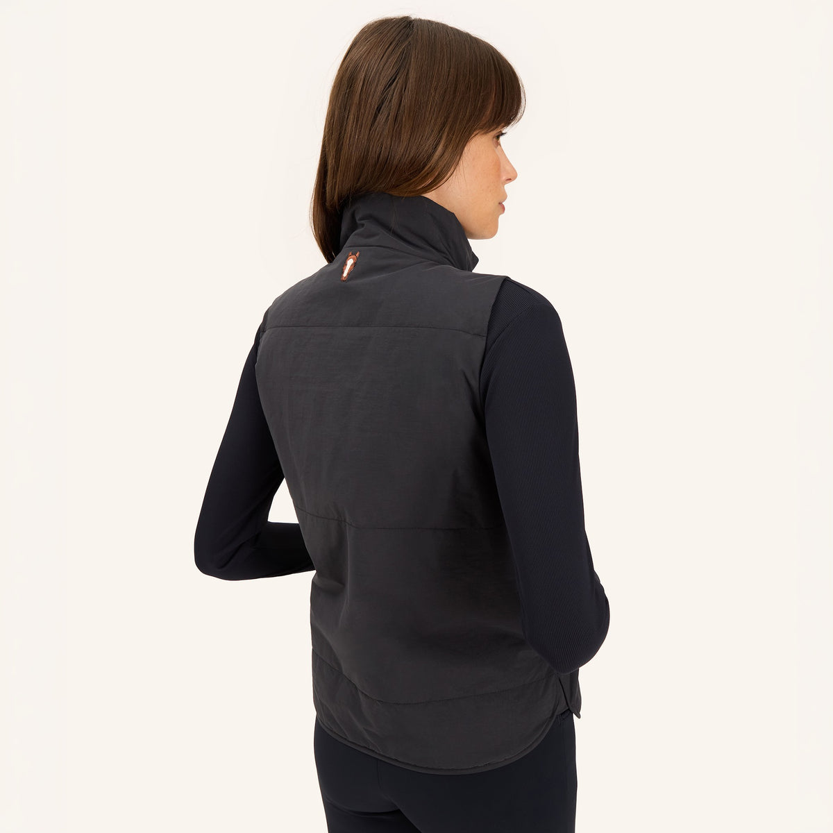 Dada Sport Ladies Mistral Vest in navy, back view
