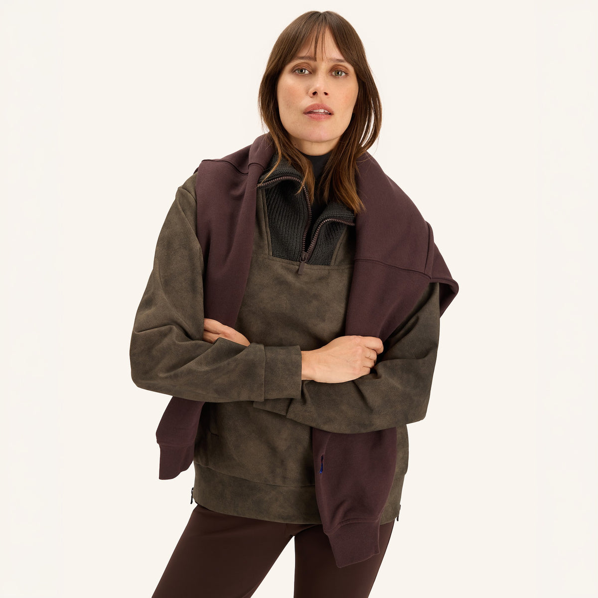 Dada Sport Ladies Urvoso Waterproof Riding Jacket in oxyde green