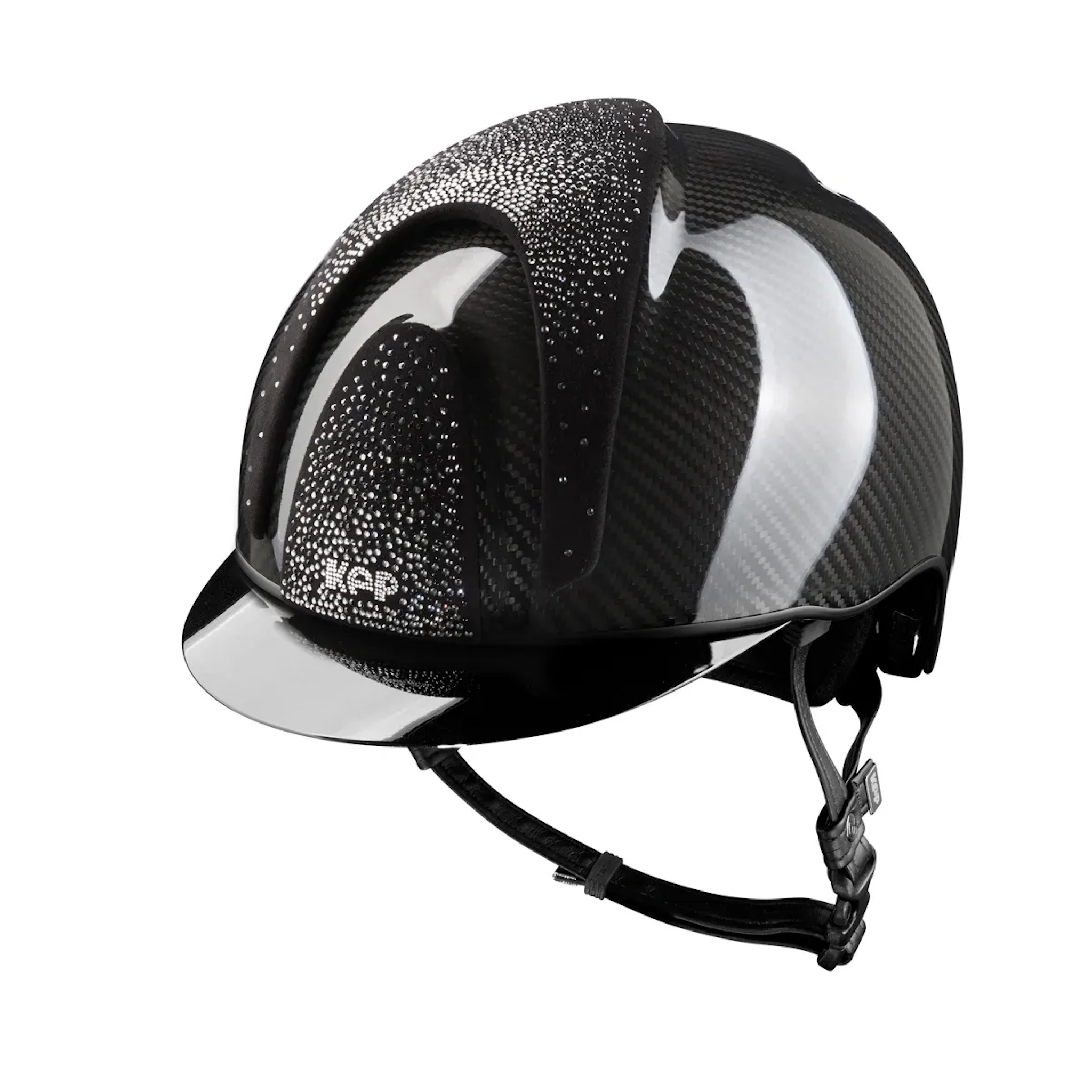 KEP Carbon Shine Riding Helmet with 3 Nebula Inserts - Espayo Equestrian