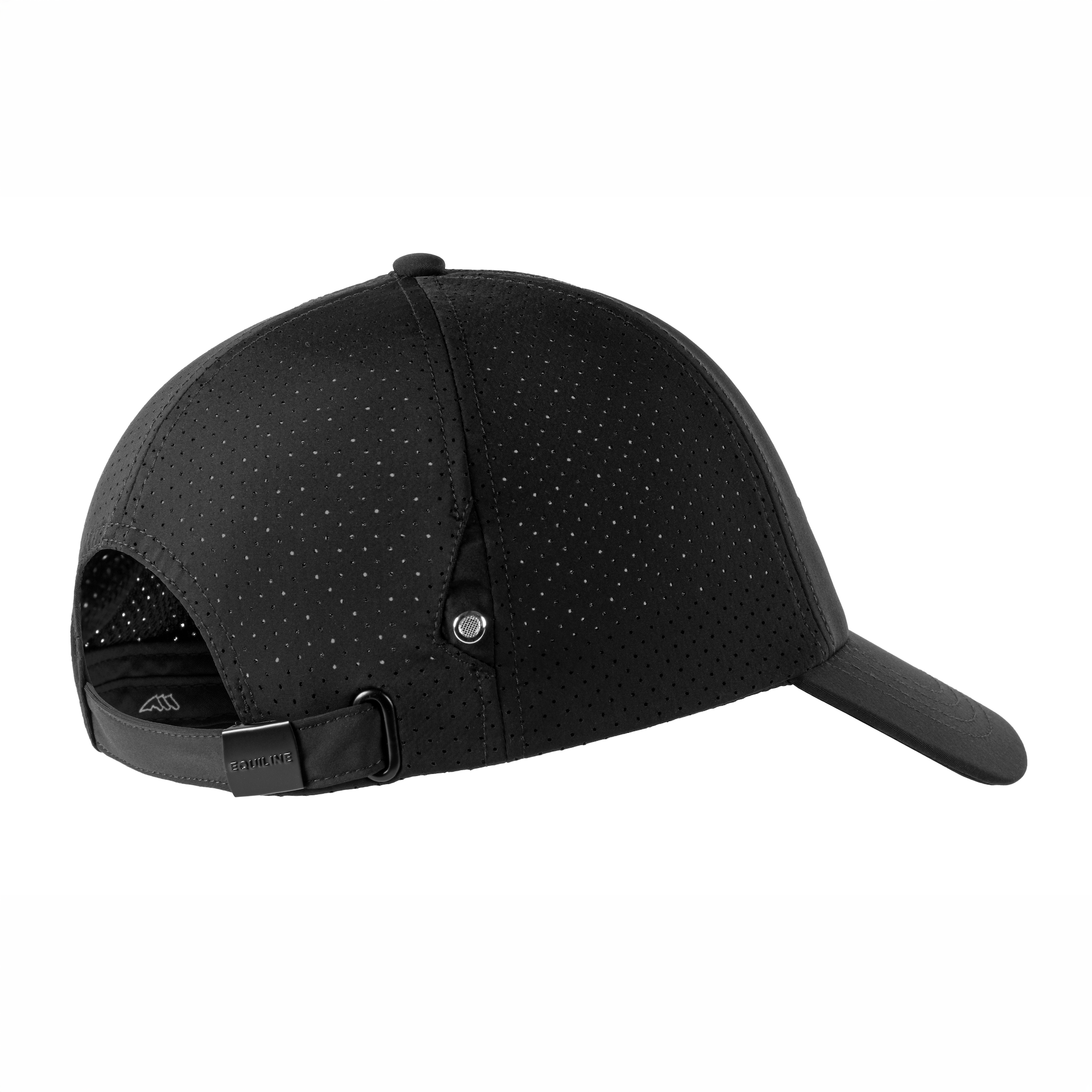 Equiline GloCap baseball cap for ladies, shown from the back, featuring adjustable strap and Equiline branding on the cap.