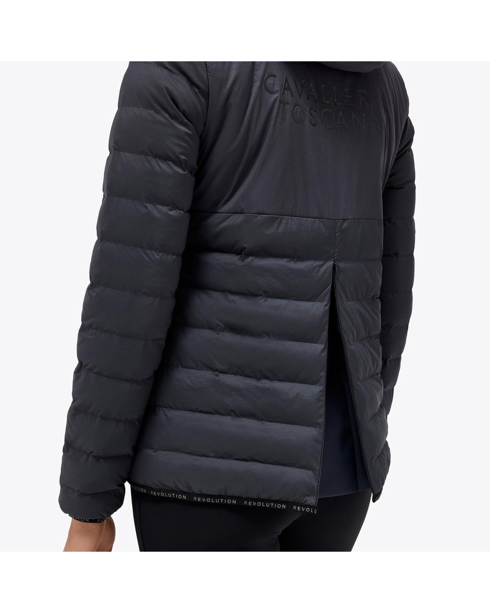 Cavalleria Toscana Ladies Revo Laser Cut Nylon Puffer Jacket - Espayo Equestrian