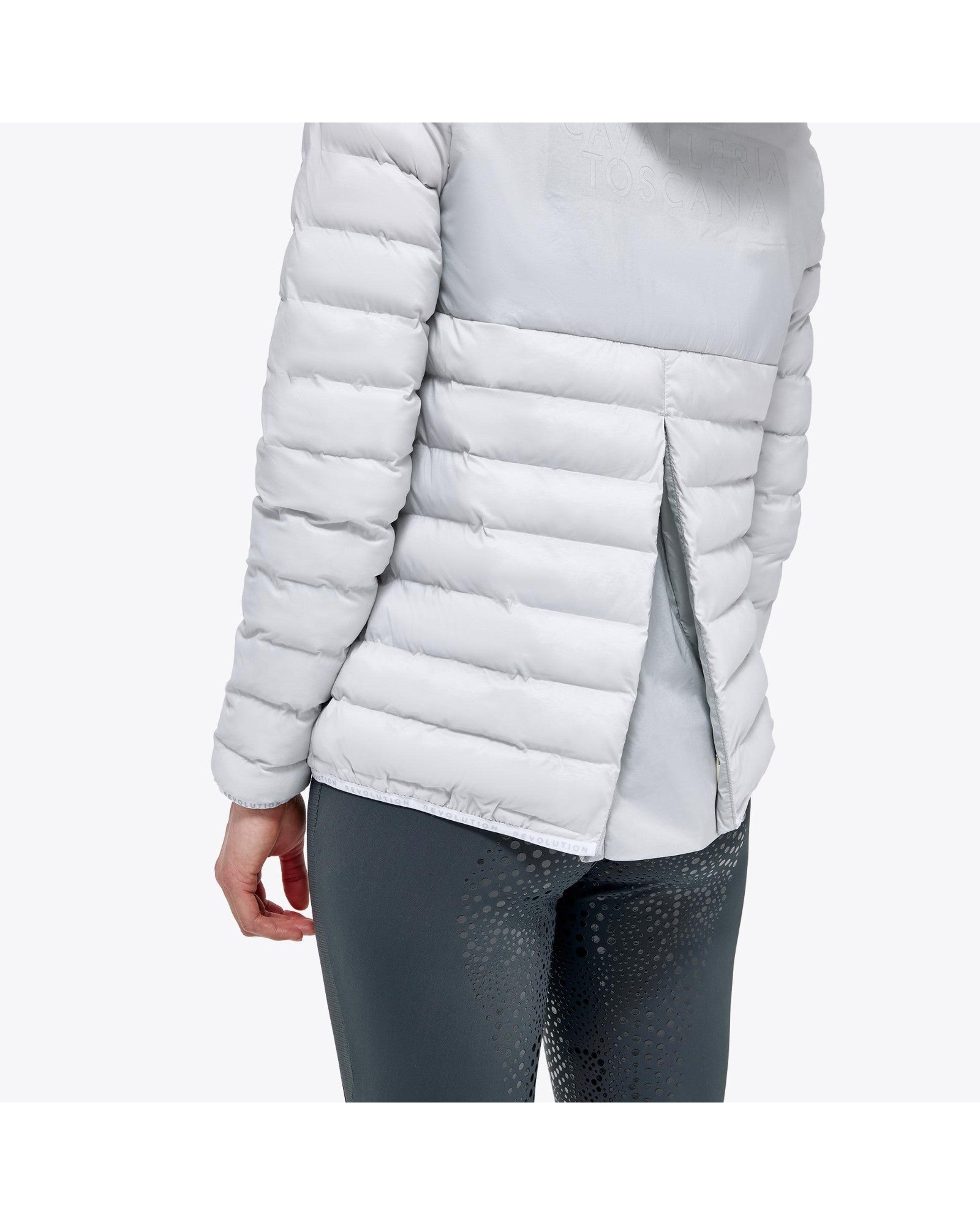 Cavalleria Toscana Ladies Revo Laser Cut Nylon Puffer Jacket - Espayo Equestrian