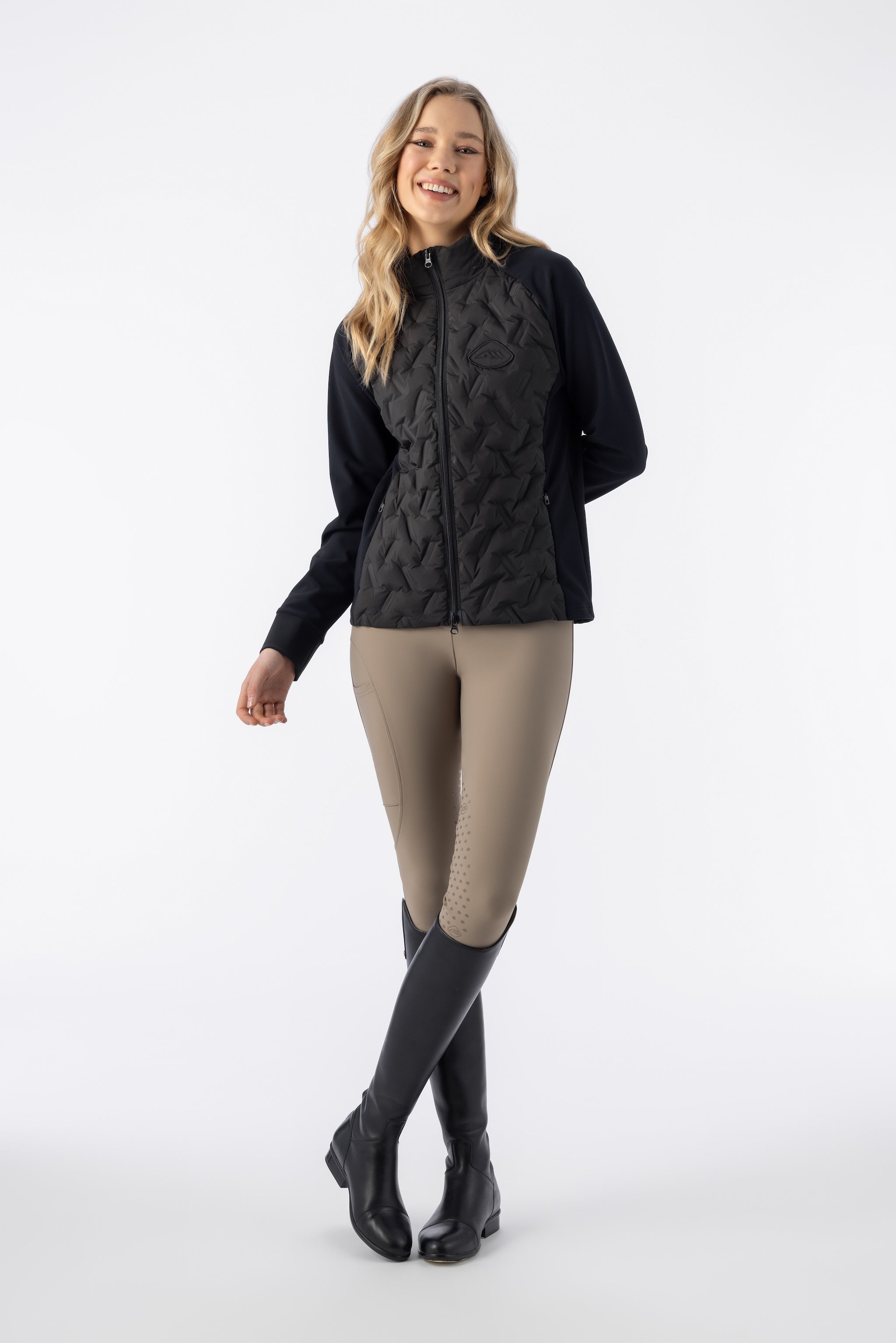 Equiline Ladies Easton Quilted Tech Jacket - Espayo Equestrian