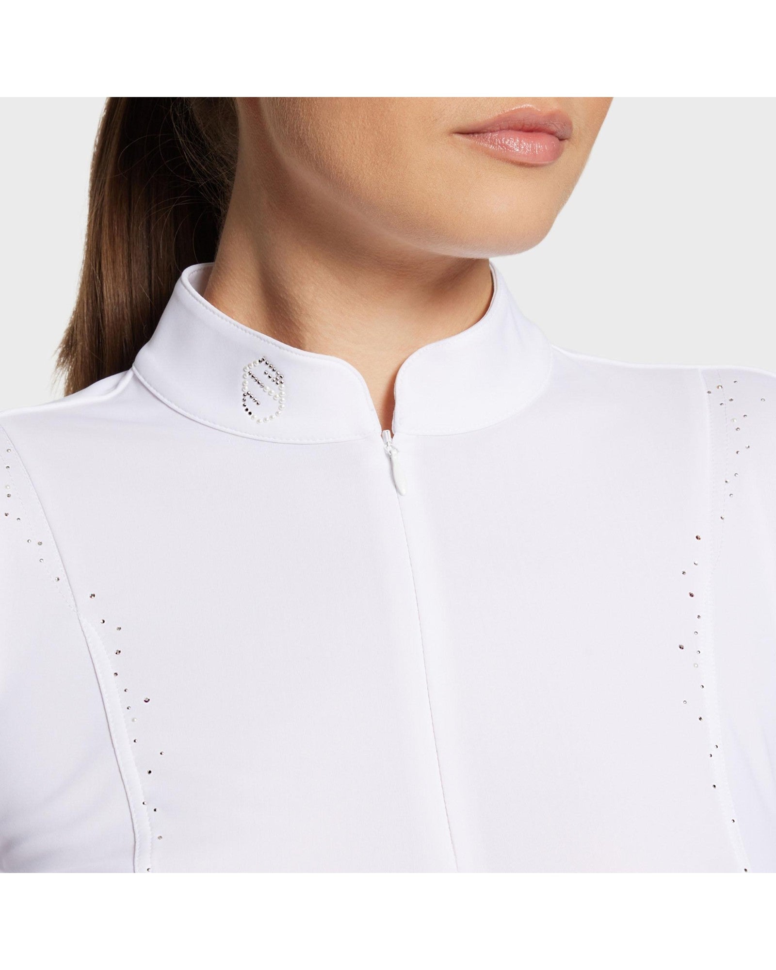 Samshield Ladies Cassandra Pearl Long Sleeve Shirt - Espayo Equestrian