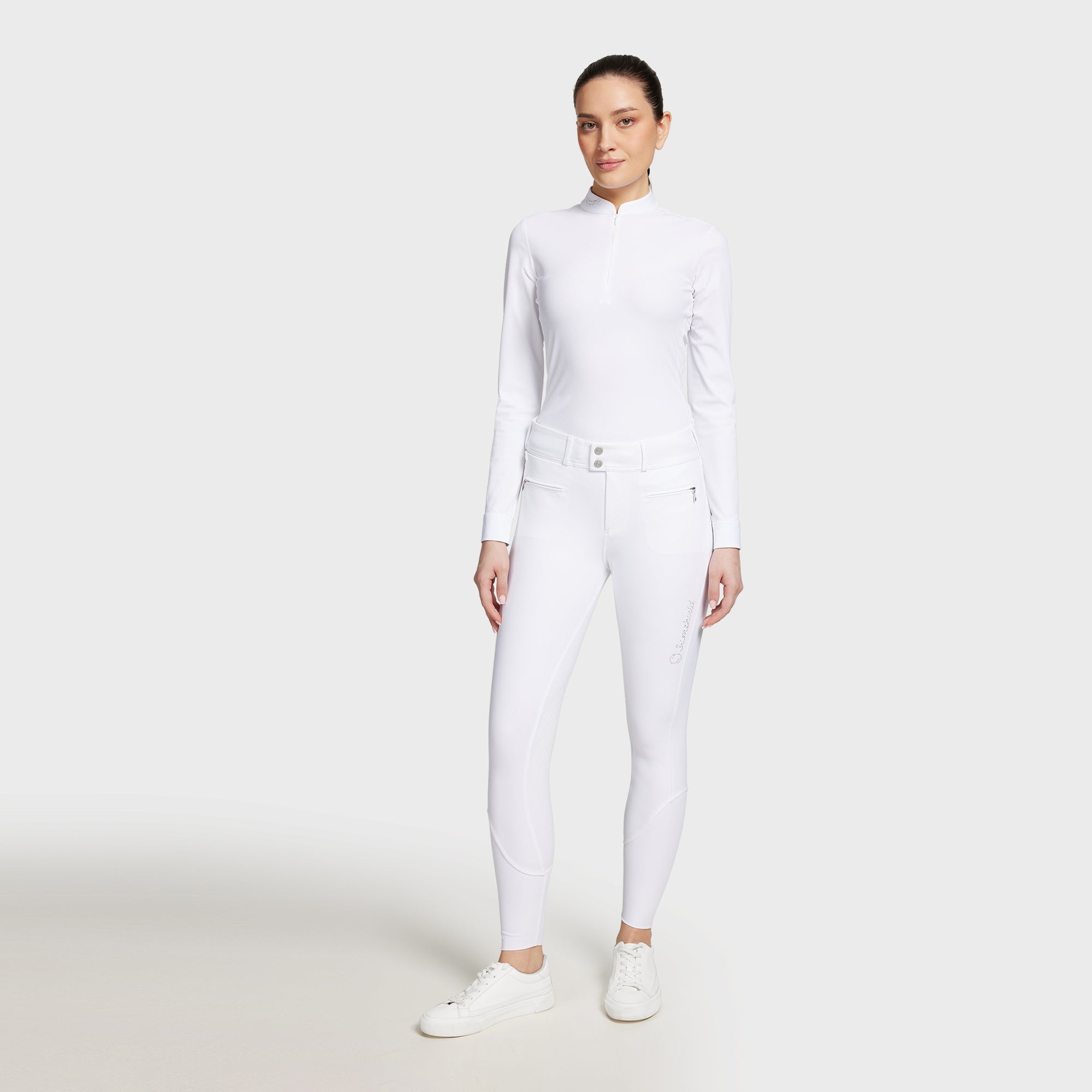 Samshield Ladies Clara High Waist Knee Grip Breeches - Espayo Equestrian