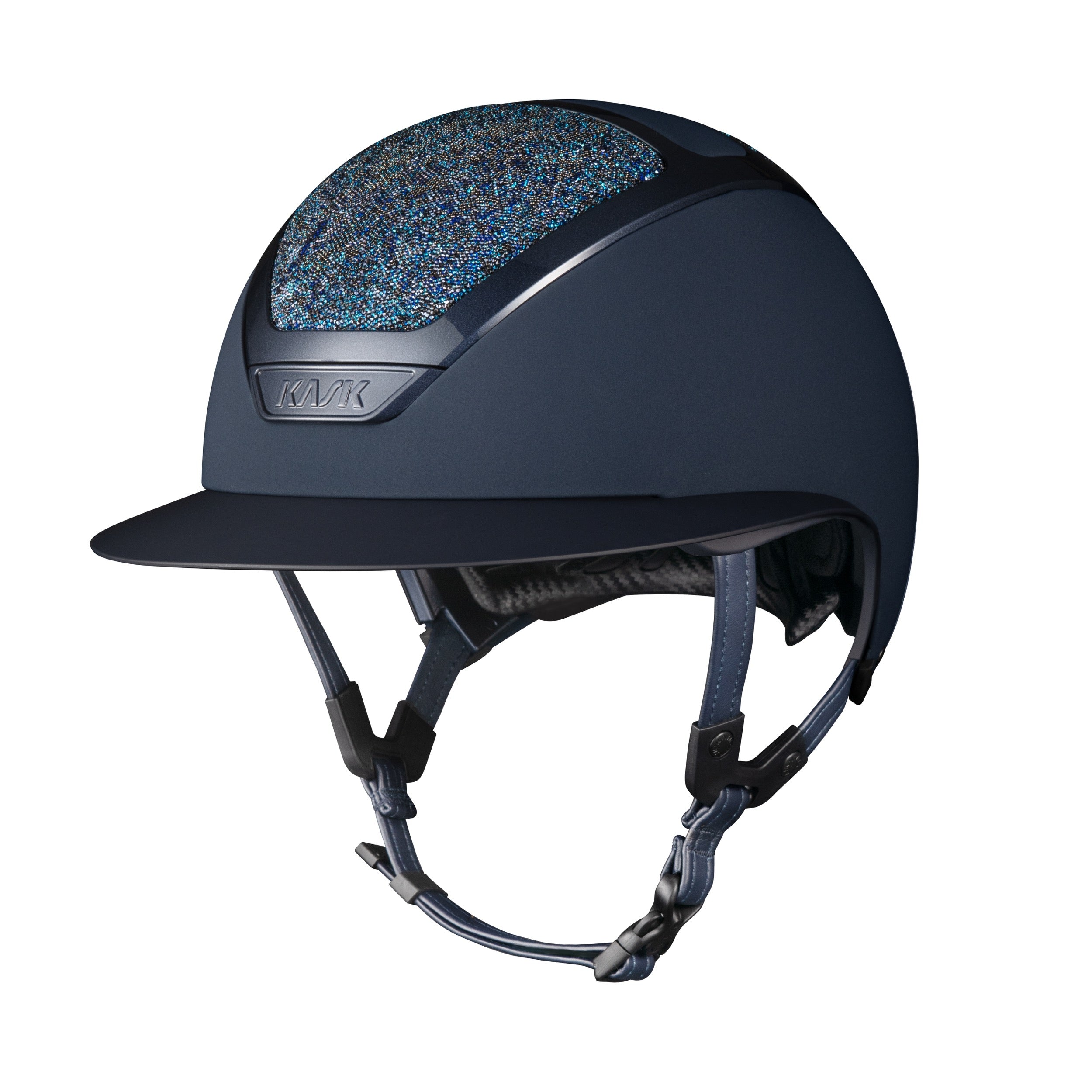 Kask Star Lady Swarovski Midnight Riding Helmet - Espayo Equestrian