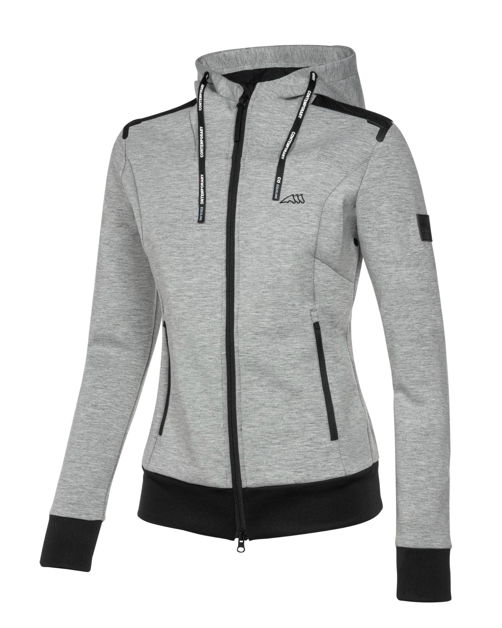 Equiline Ladies Cerriec Full Zip Tech Hooded Sweatshirt - Espayo Equestrian
