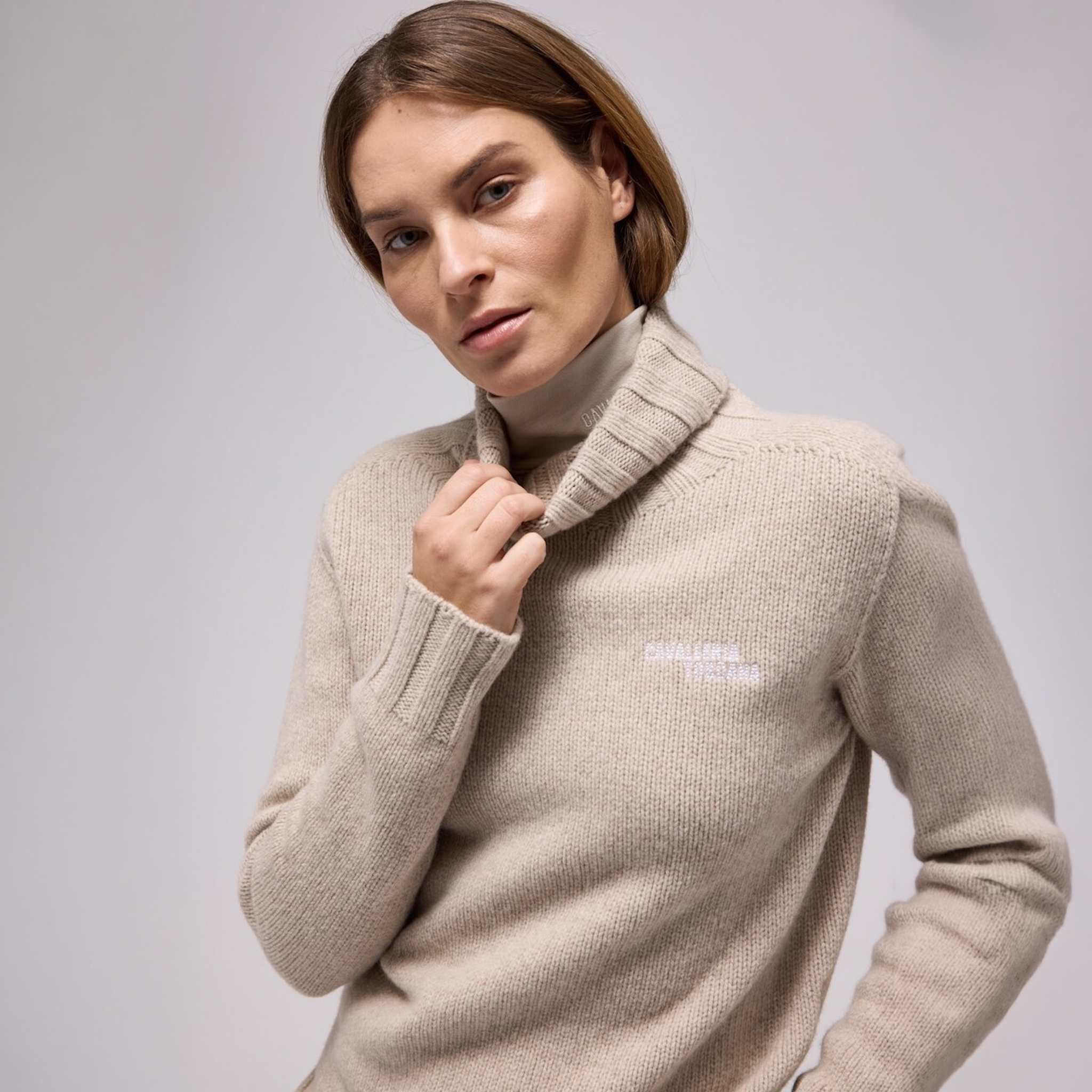 Cavalleria Toscana Ladies Pure Wool Turtleneck Sweater – Rainy Day