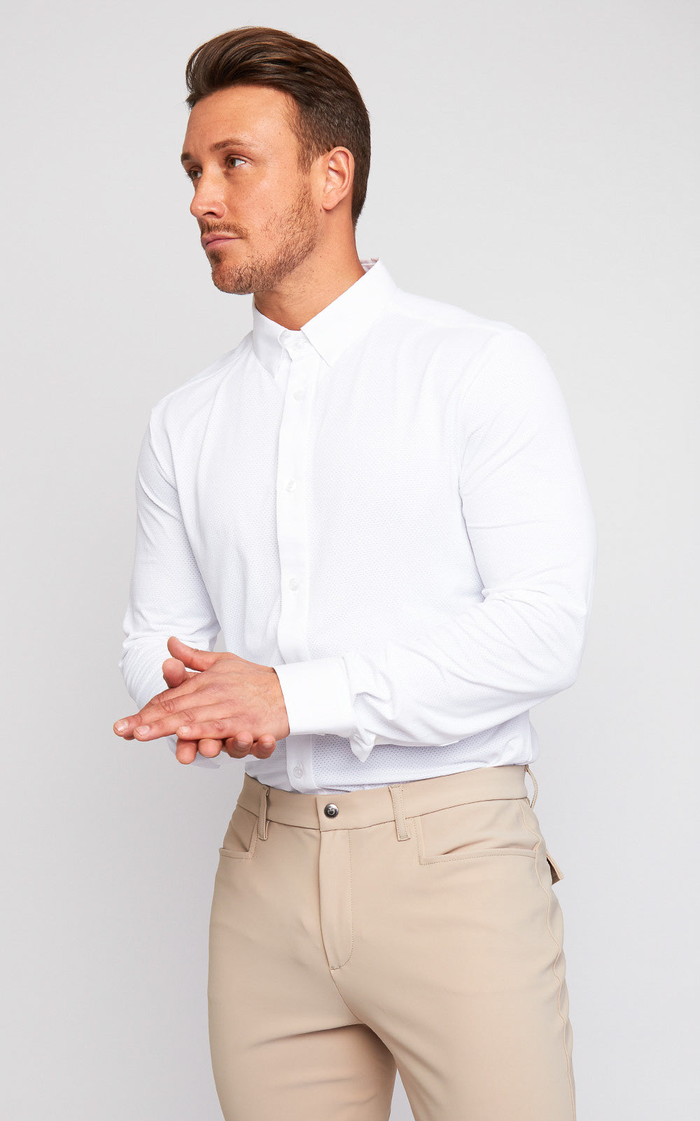 Mens Cavalleria Toscana Tech Net Shirt - Espayo Equestrian