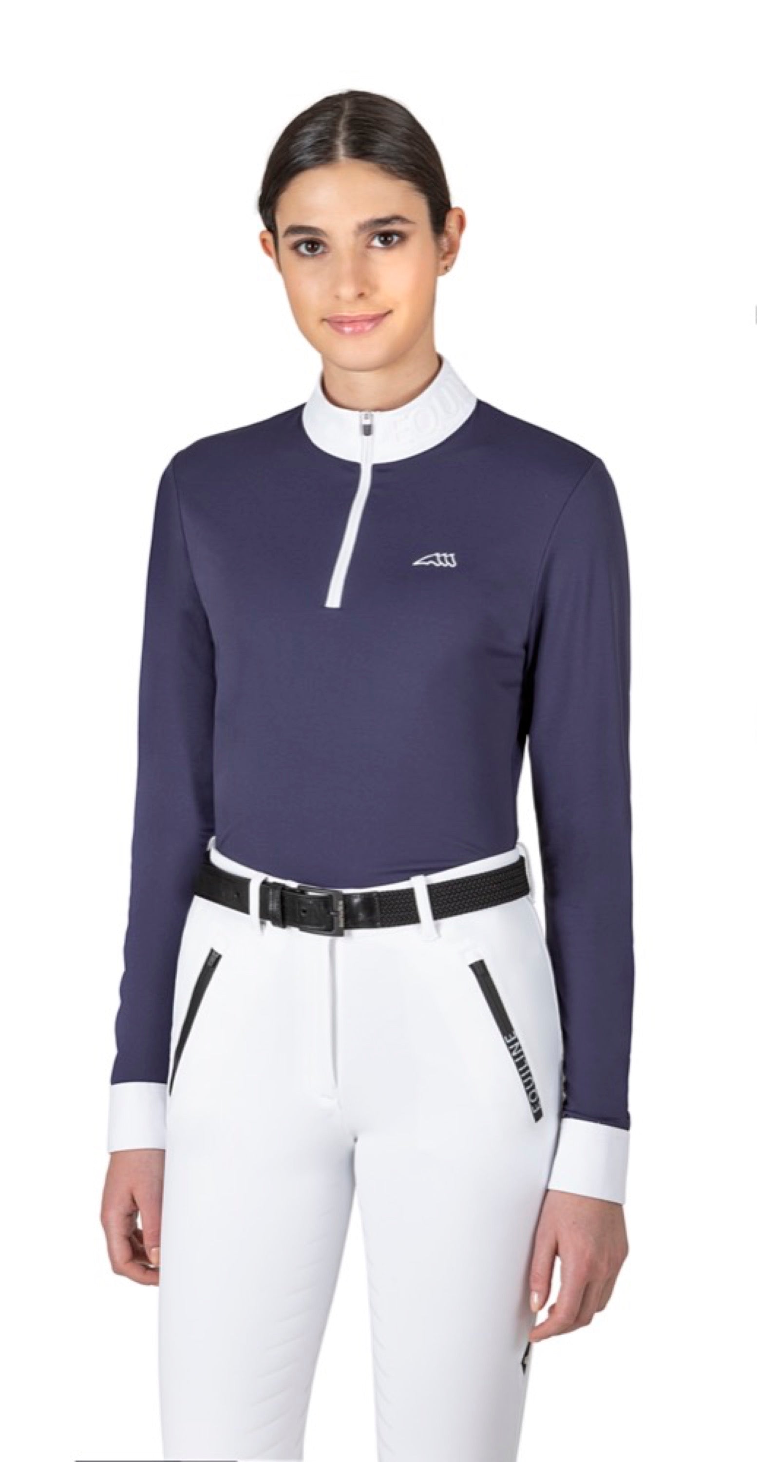 Equiline Ladies Casec Long Sleeve Polo Shirt - Espayo Equestrian