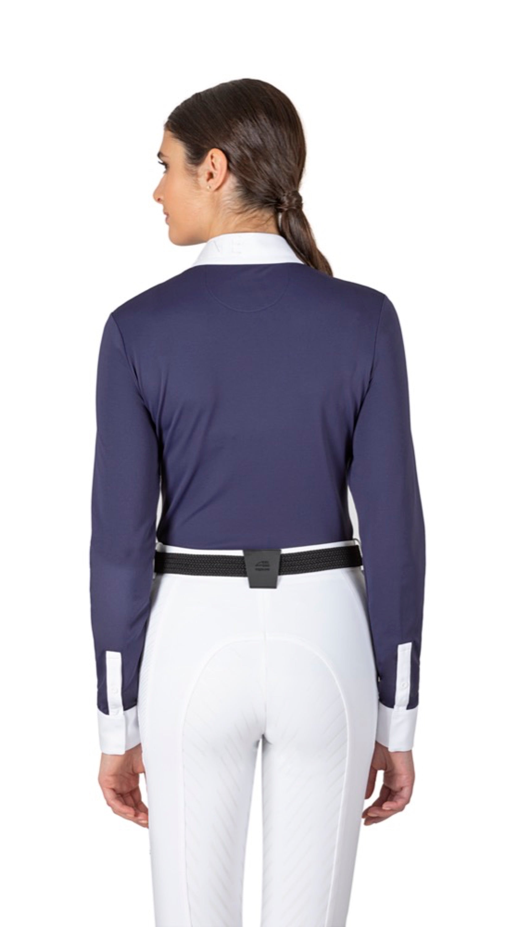 Equiline Ladies Casec Long Sleeve Polo Shirt - Espayo Equestrian