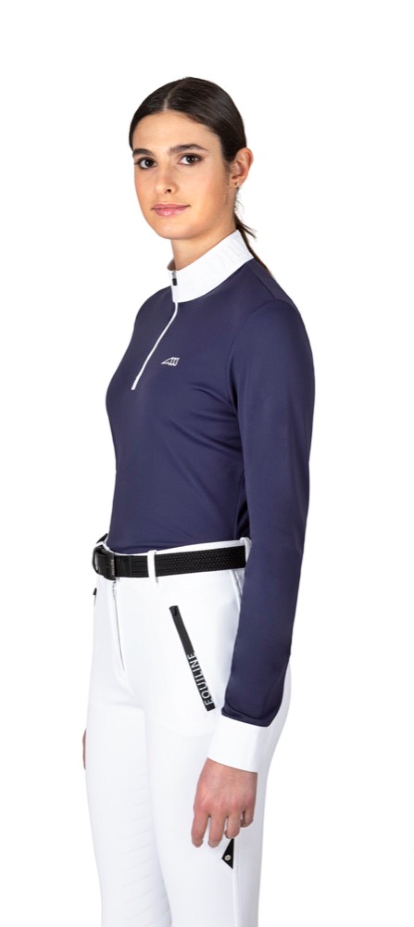 Equiline Ladies Casec Long Sleeve Polo Shirt - Espayo Equestrian