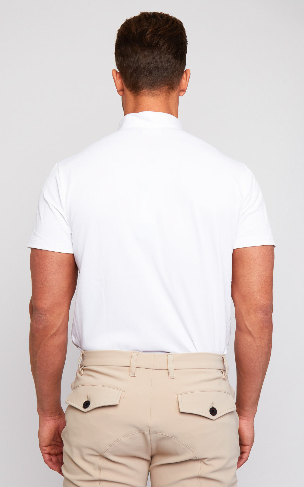 Mens Cavalleria Toscana Piquet Piping Polo - Espayo Equestrian