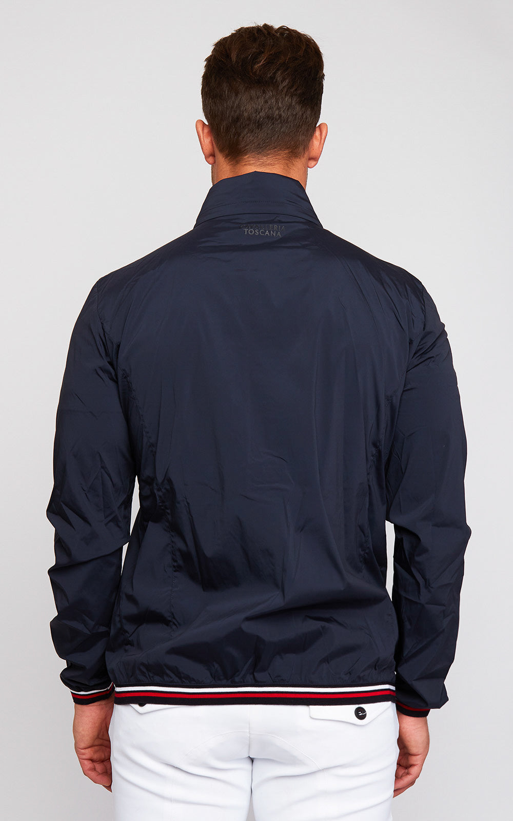Mens Cavalleria Toscana Nylon Hooded Windbreaker - Espayo Equestrian