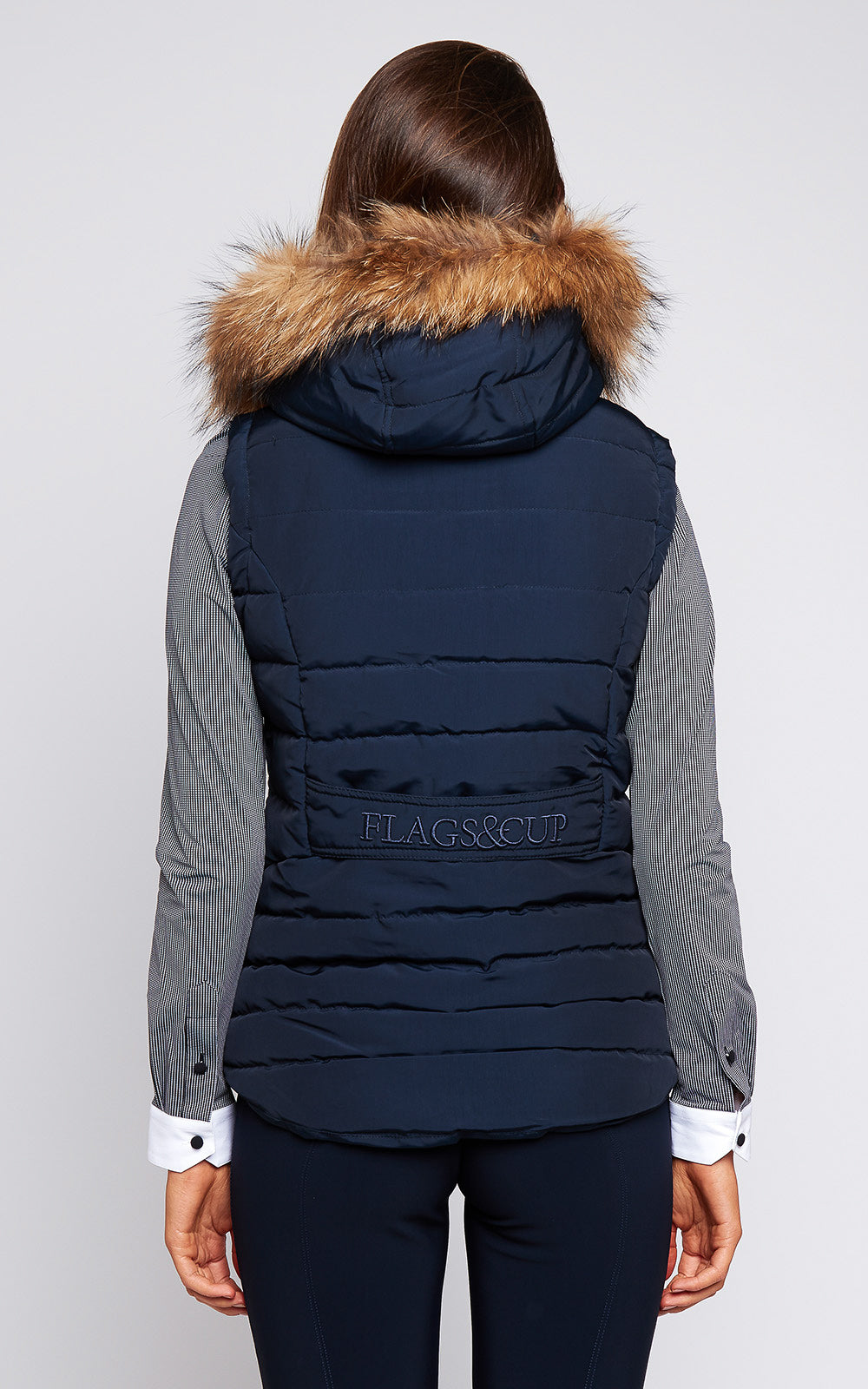 Ladies Flags and Cups Yamasaka Gilet - Espayo Equestrian