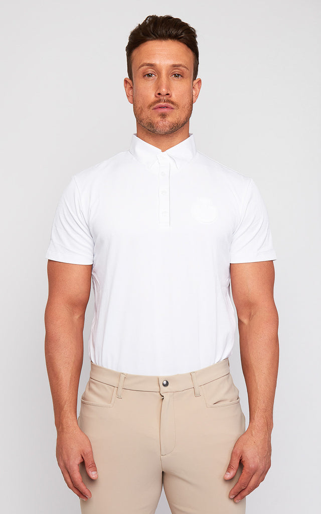 Mens Cavalleria Toscana Piquet Piping Polo