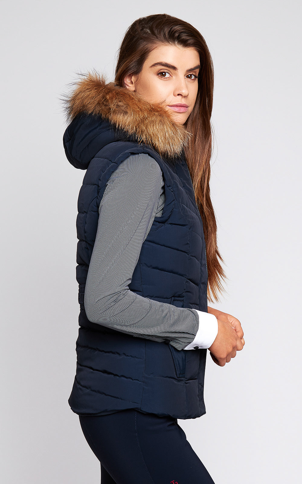 Ladies Flags and Cups Yamasaka Gilet - Espayo Equestrian