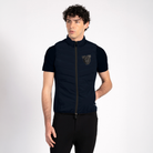 Vestrum men's Liverpool vest, stylish ladies gilet with quilted design, lightweight sleeveless vest in black fabric.