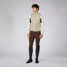 Vestrum mens Liverpool vest, stylish gilet with quilted design, navy blue color, front zipper, and side pockets.