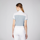 Vestrum Ladies Michigan short sleeve show shirt with tailored fit and button closure, ideal for equestrian competitions.