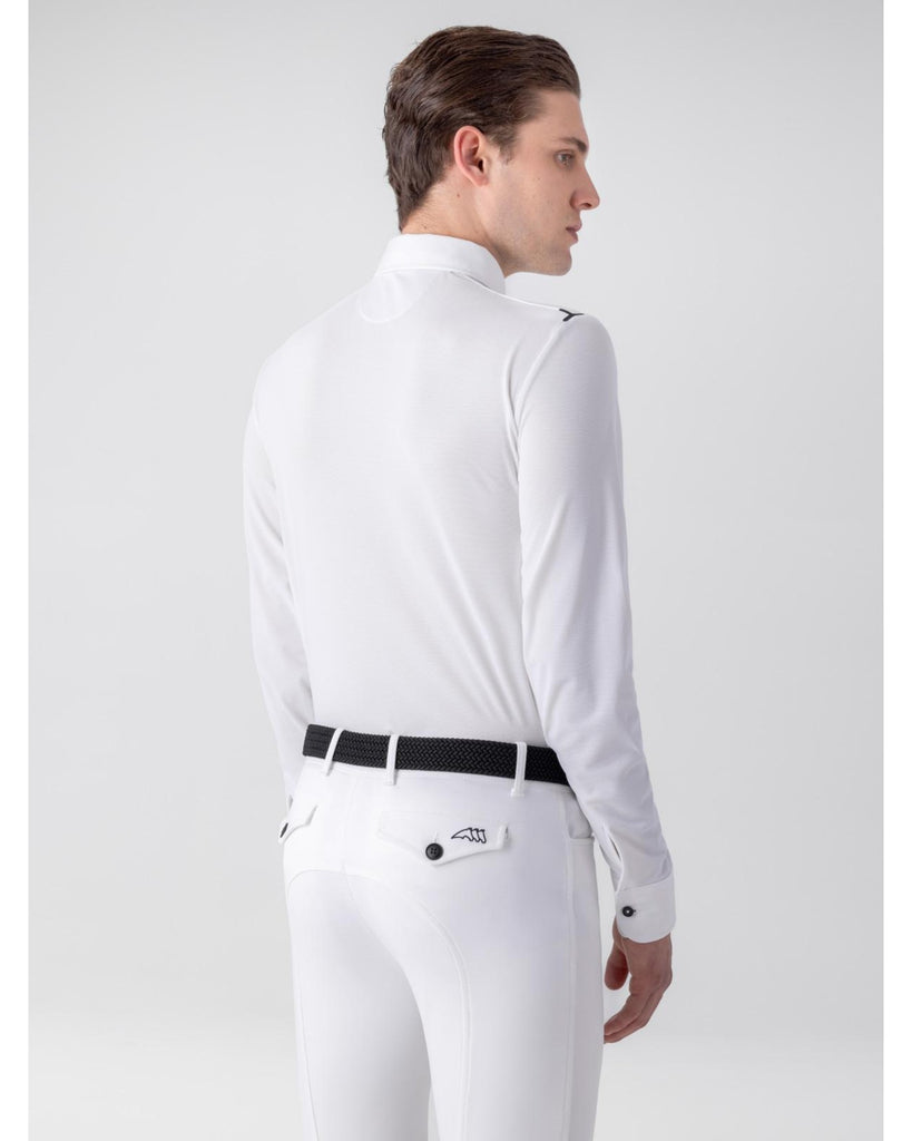 Equiline Mens Curtiek Long Sleeve Polo - Espayo Equestrian