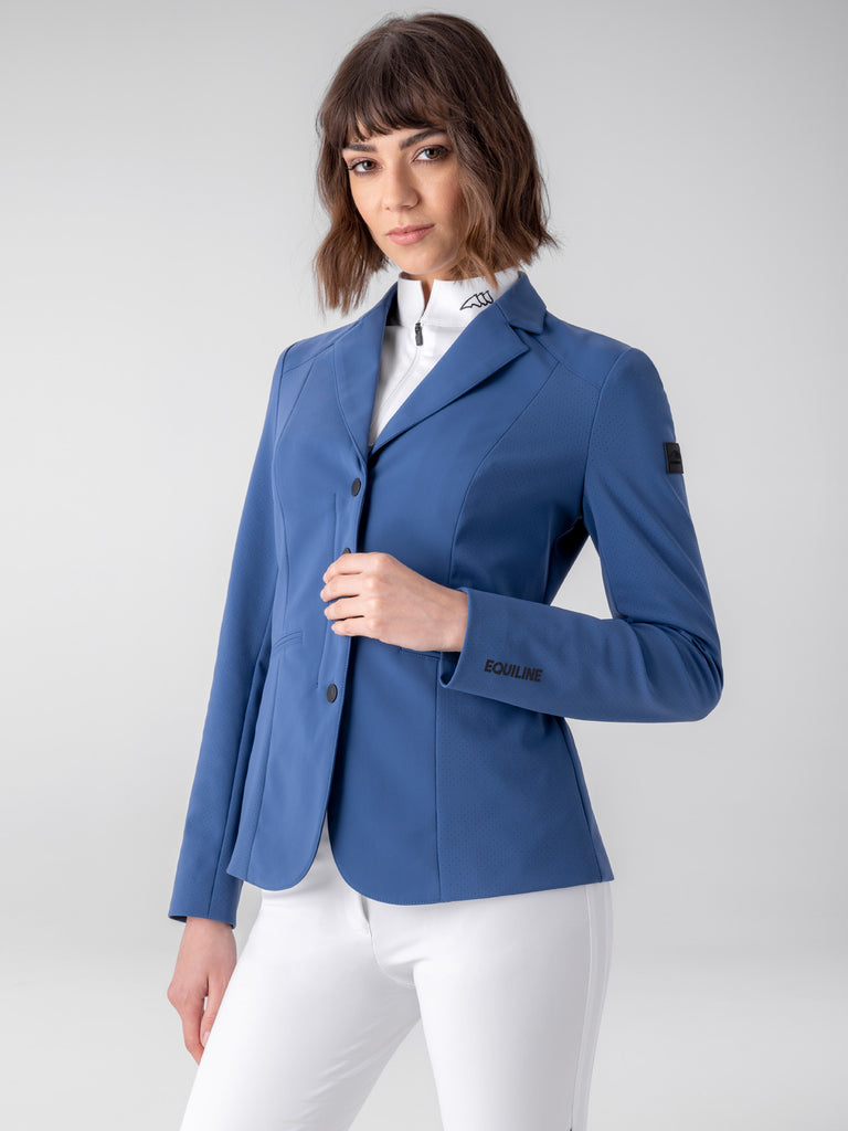 Equiline Ladies Casur Jacket With Microholes - Espayo Equestrian