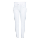 Trolle Ladies Athlete High Waist Breeches with full grip, white, designed for riding, featuring a sleek fit and athletic style.