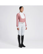 Cavalleria Toscana Ladies CT Pleated Bib Long Sleeve Competition Shirt - Espayo Equestrian