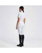 Cavalleria Toscana Ladies CT Pleated Bib Short Sleeve Competition Shirt - Espayo Equestrian