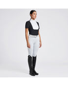 Cavalleria Toscana Ladies CT Pleated Bib Short Sleeve Competition Shirt - Espayo Equestrian