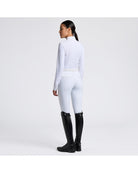 Cavalleria Toscana Ladies Heat Sealed Perforated Bib Long Sleeve Competition Shirt - Espayo Equestrian