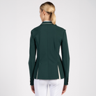 Vestrum Ladies SS26 Canberra show jacket in navy with tailored fit, lightweight fabric, and structured design for equestrian events.