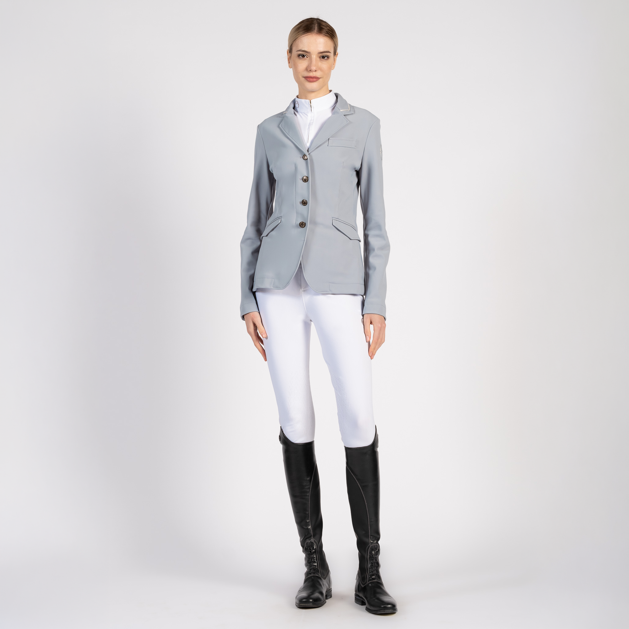 Vestrum Ladies SS26 Canberra Show Jacket, tailored show jacket with structured fit and elegant details, designed for equestrian events.