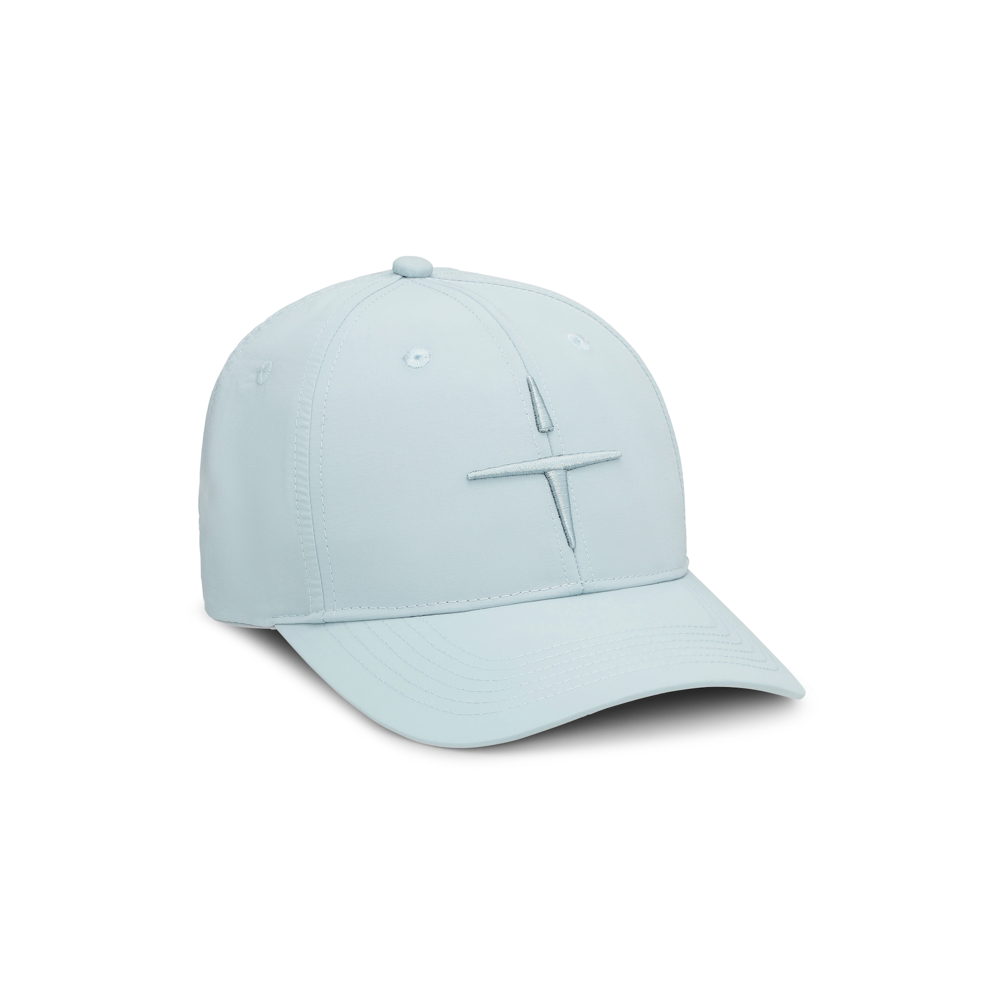 Blue Trolle unisex star logo cap featuring a curved brim and adjustable strap, perfect for casual wear.