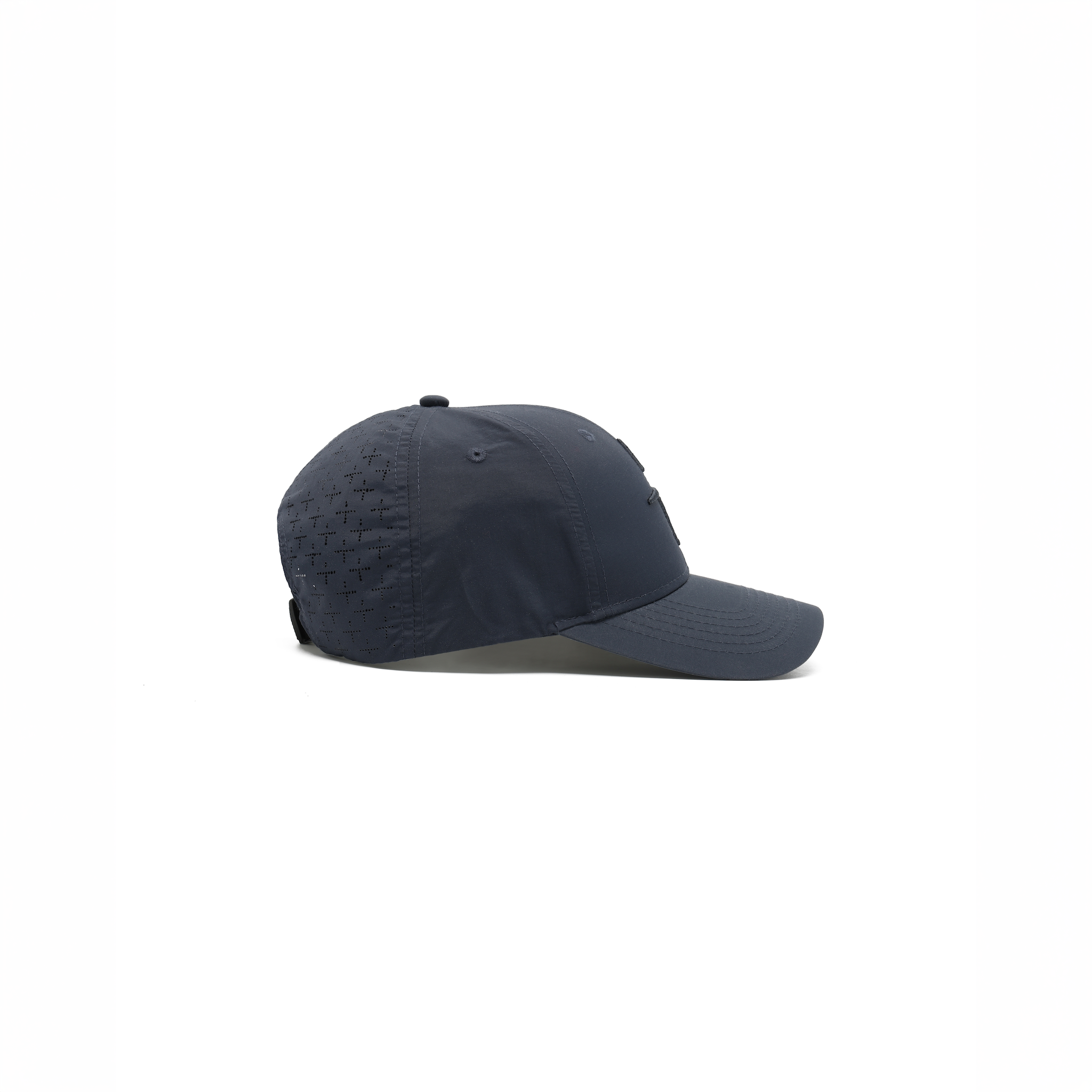 Navy Trolle unisex star logo cap with adjustable strap, featuring a curved brim and embroidered Trolle brand star logo.