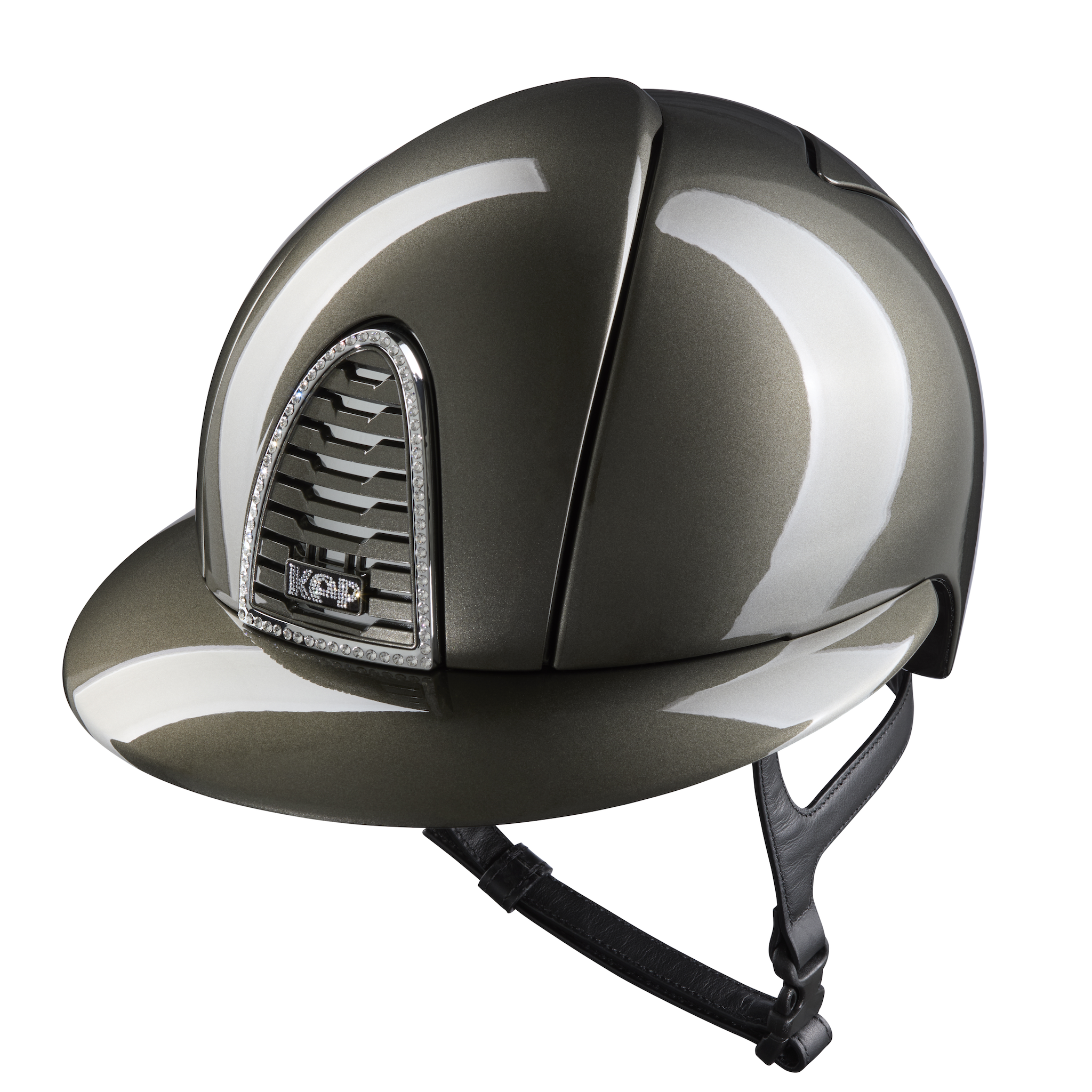 KEP Cromo 2.0 Polish Polo Riding Helmet. Swarovski Crystal Frame & Logo - Espayo Equestrian