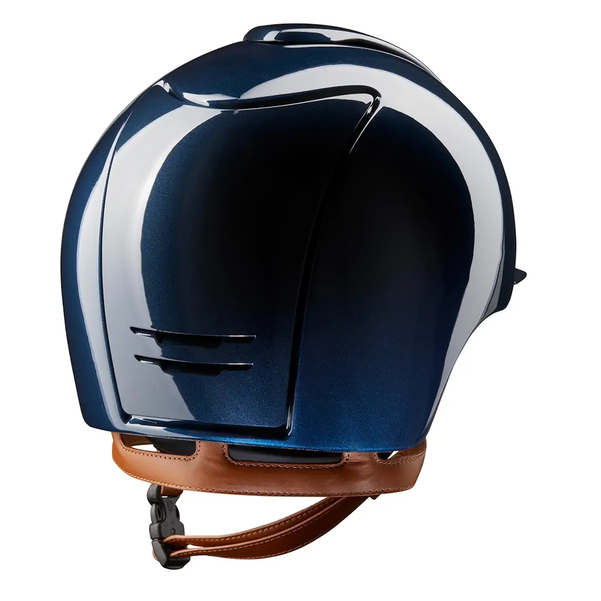 KEP Cromo 2.0 Shine Riding Helmet with Beige Chinstrap - Espayo Equestrian