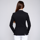 Black Cavalleria Toscana Ladies GP Jacket with tailored fit and elegant detailing, designed for show jumping.