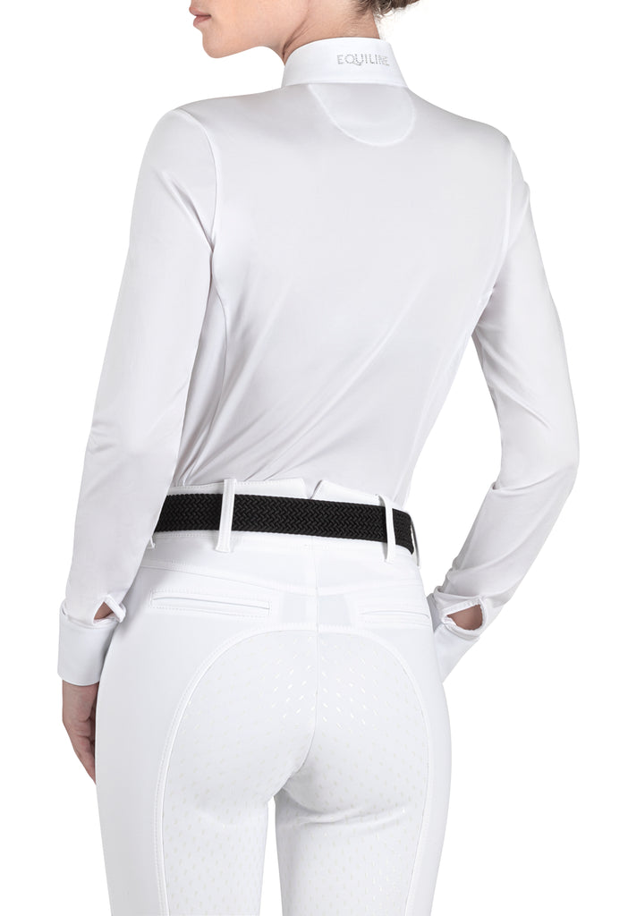 Equiline Gollyg Ladies Long Sleeve Competition Shirt - Espayo Equestrian