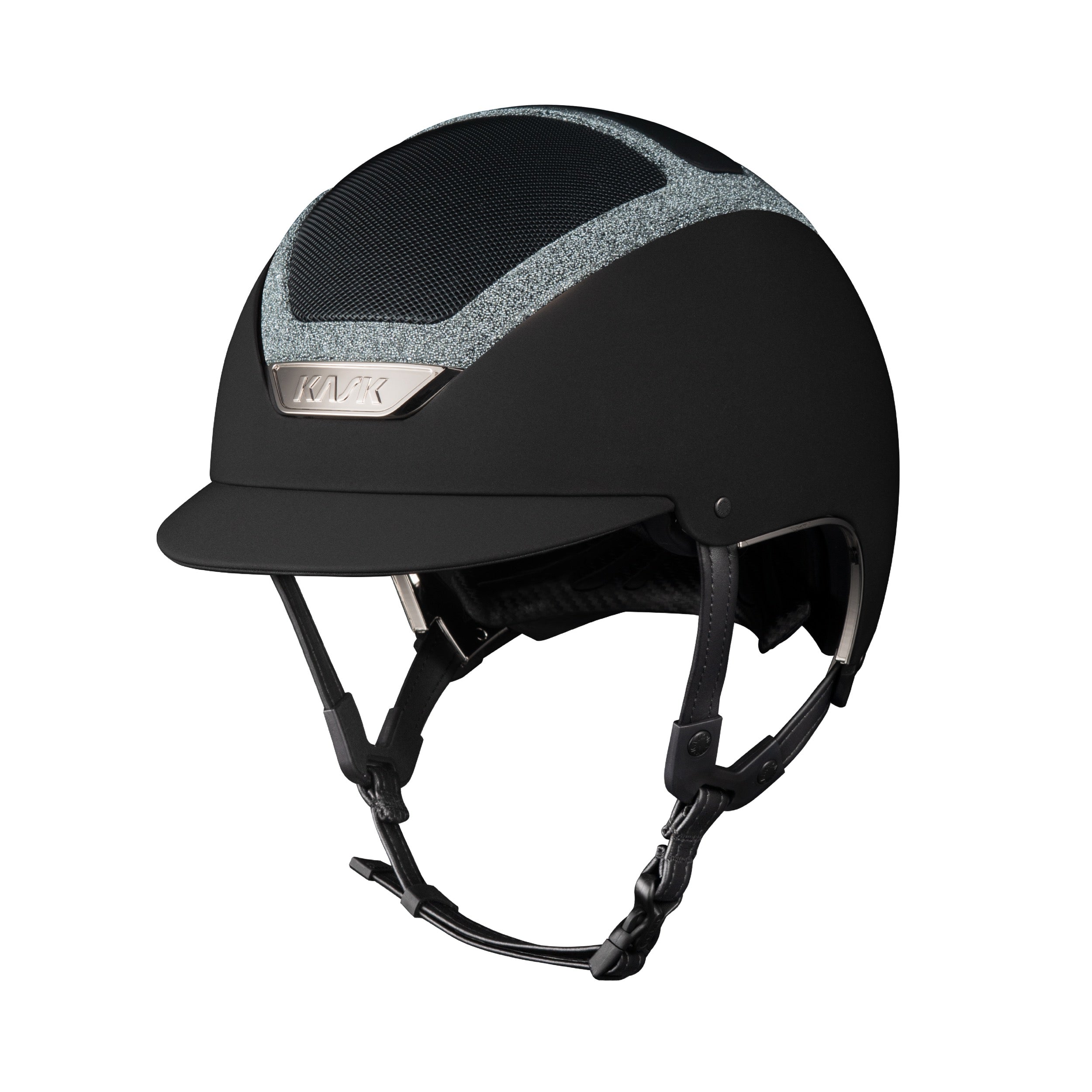 Kask Dogma Chrome Swarovski Frame Riding Helmet - Espayo Equestrian