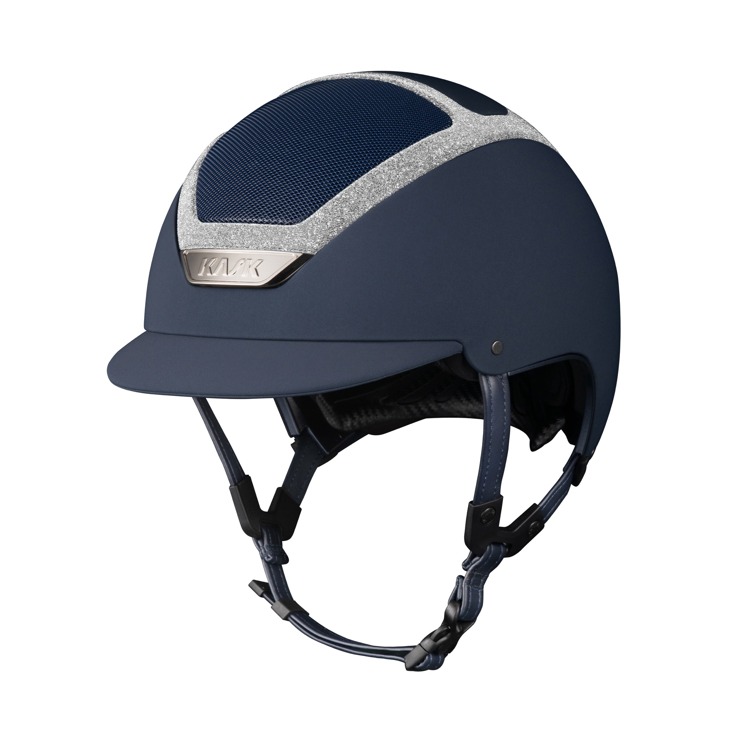 Kask Dogma Chrome Swarovski Frame Riding Helmet - Espayo Equestrian