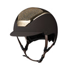 Kask Dogma Chrome Swarovski Carpet Riding Helmet - Espayo Equestrian