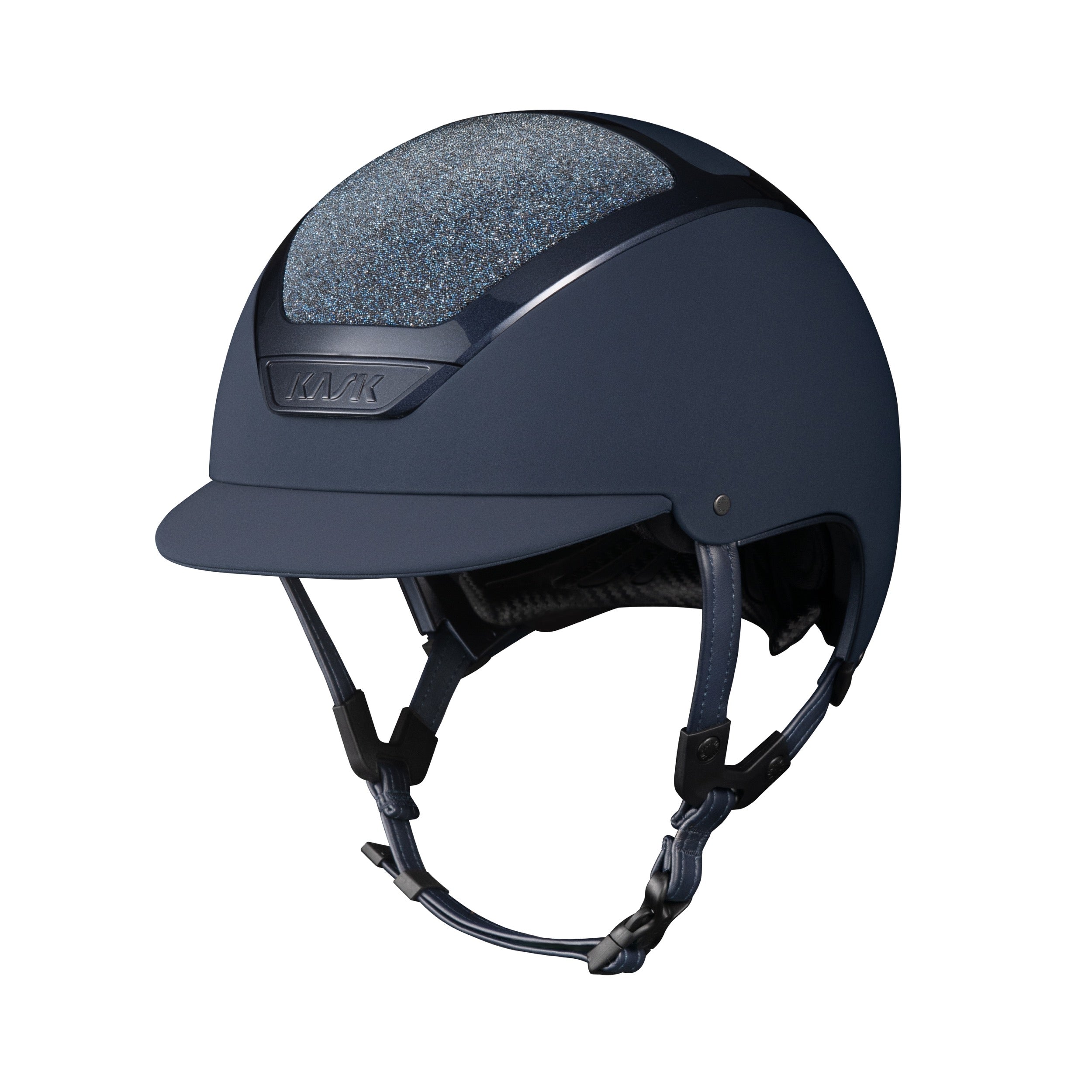 Kask Dogma Chrome Swarovski Carpet Riding Helmet - Espayo Equestrian